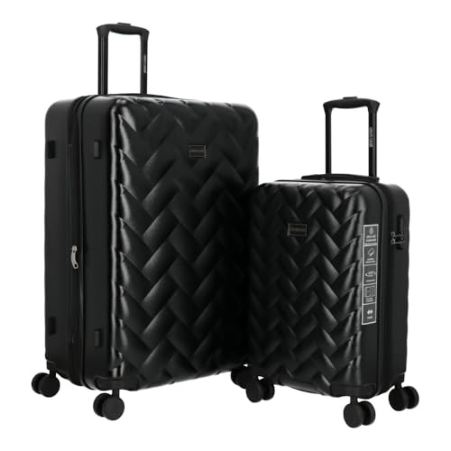 Expandable Hard Shell Luggage Set - Seyahat bagaj seti: polikarbonat sert kabuklu,