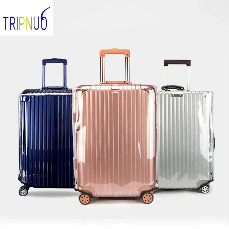 Luggage Protective Cover Transparent - Şeffaf PVC Bagaj Kapağı Su Geçirmez