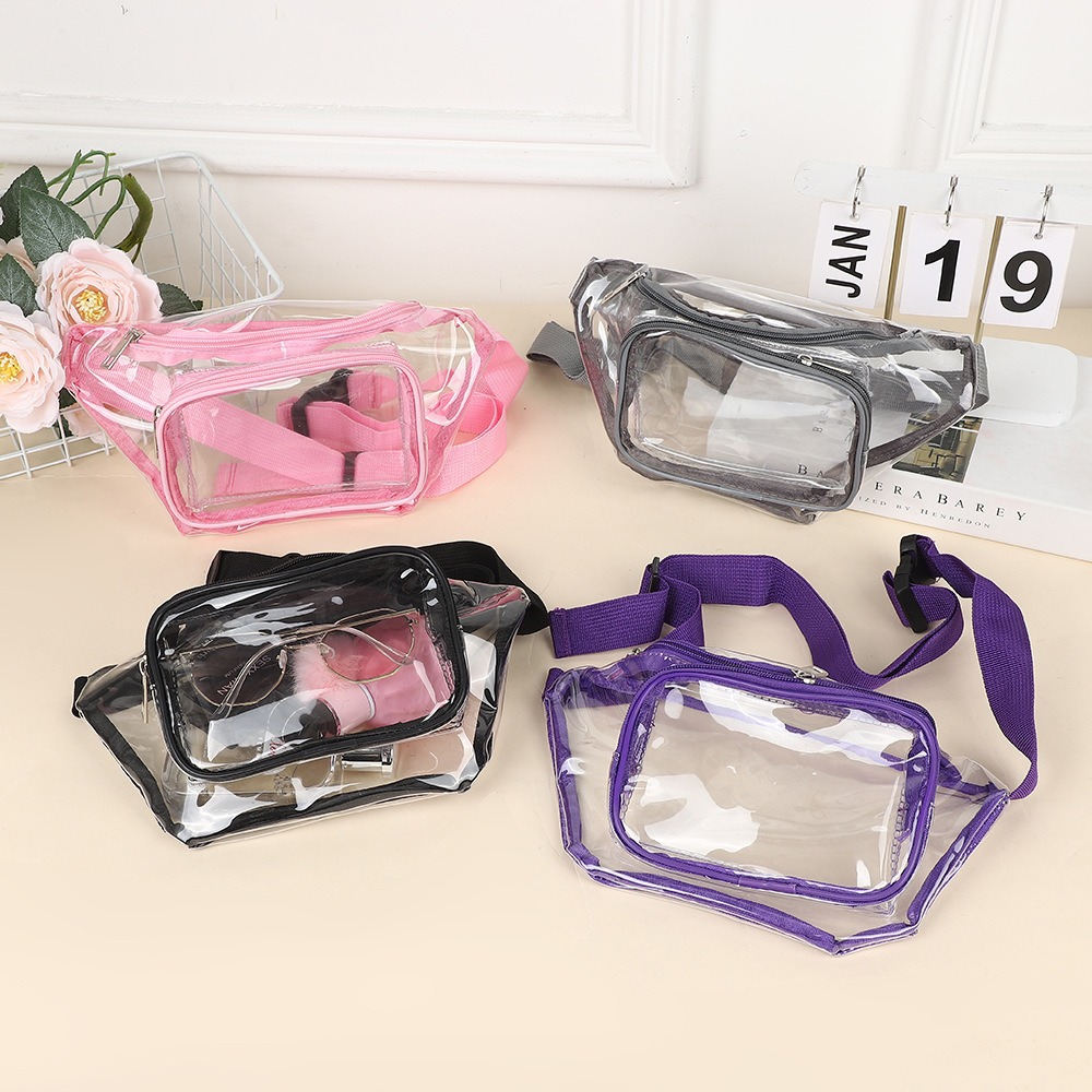 Handbags - Şeffaf Bel Çantası PVC Çok Renkli