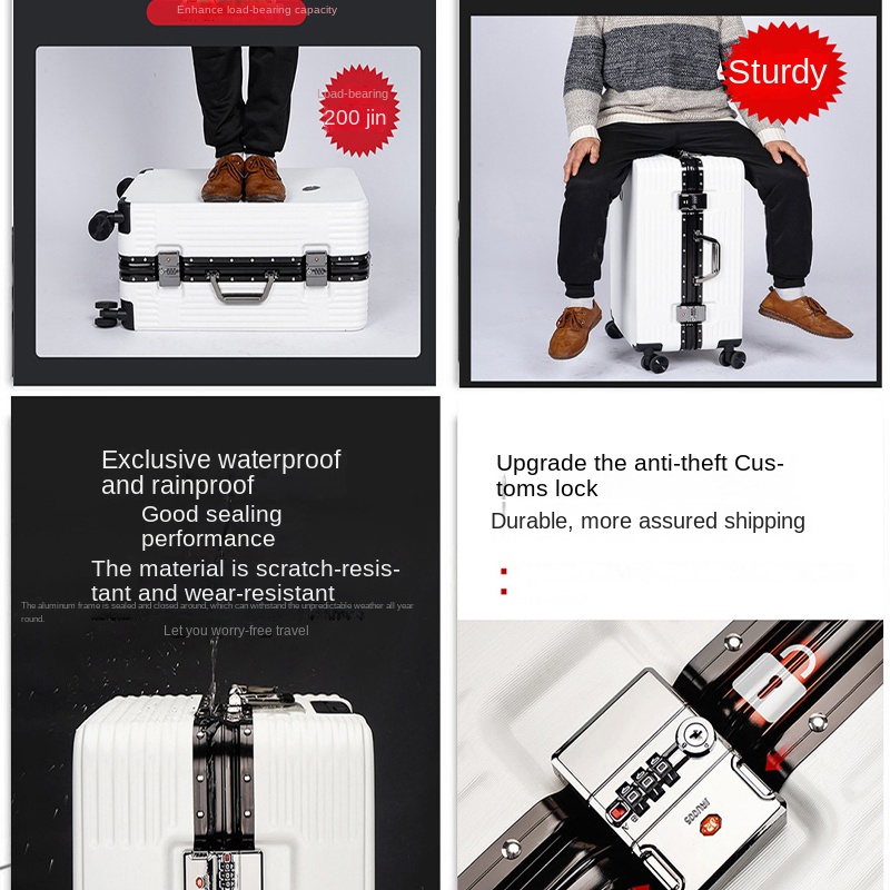 Alüminyum Çerçeveli Erkek ve K - Aluminum Frame Carry On Luggage incelemesi ve fiyatı