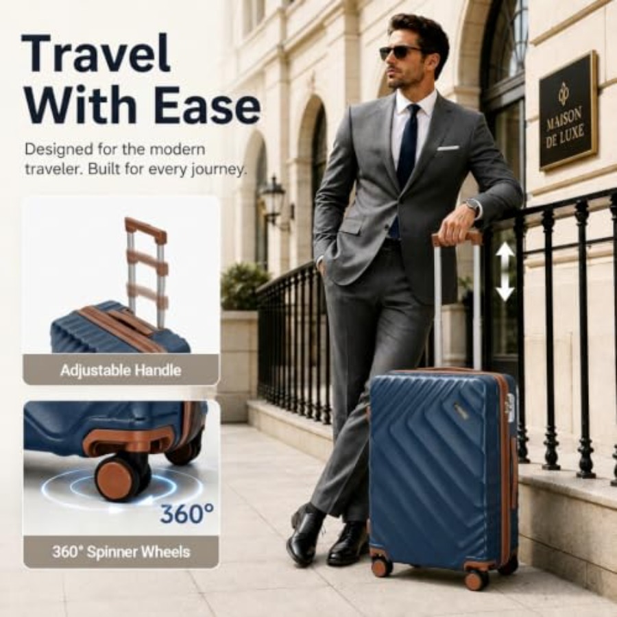 5 Parçalı Sert Kabuklu Genişle - Expandable Hard Shell Luggage Set incelemesi ve fiyatı