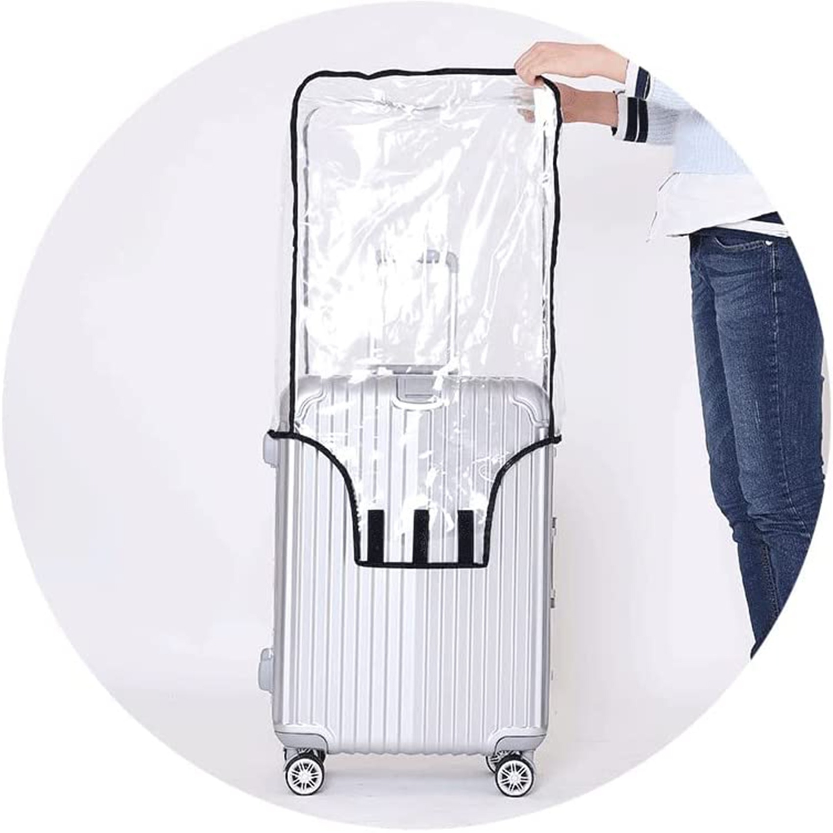 Yeni, Tamamen Şeffaf, Su Geçir - Waterproof Suitcase Cover Protector incelemesi ve fiyatı