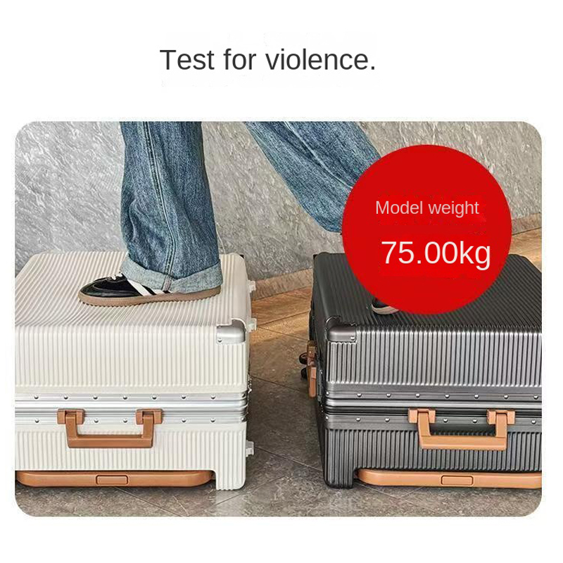 Yeni Geniş Trolley Valiz Büyük - Aluminum Frame Carry On Luggage incelemesi ve fiyatı