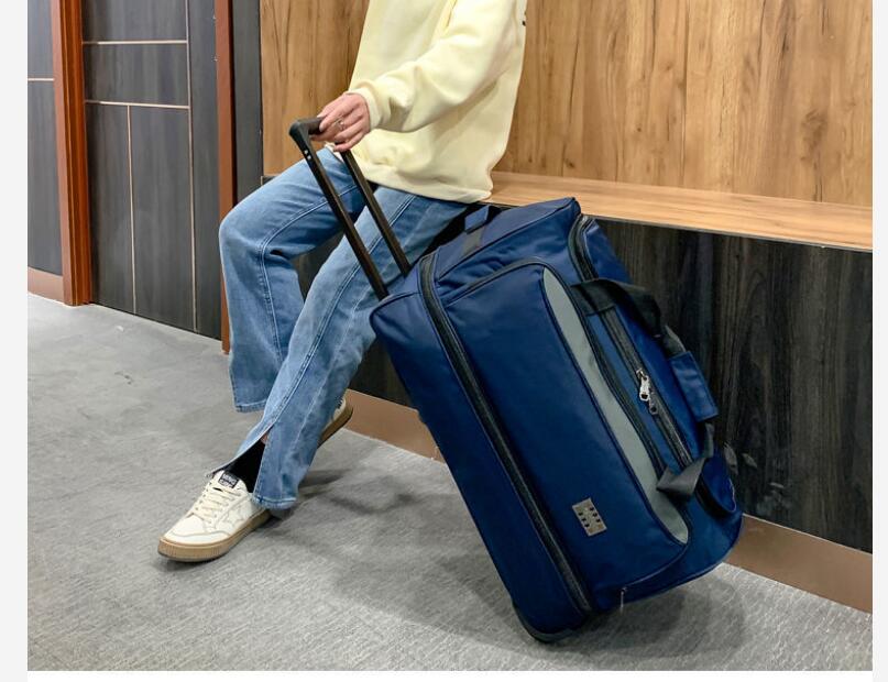 22 inç Erkekler el taşımak Bag - Foldable Rolling Luggage Bag incelemesi ve fiyatı