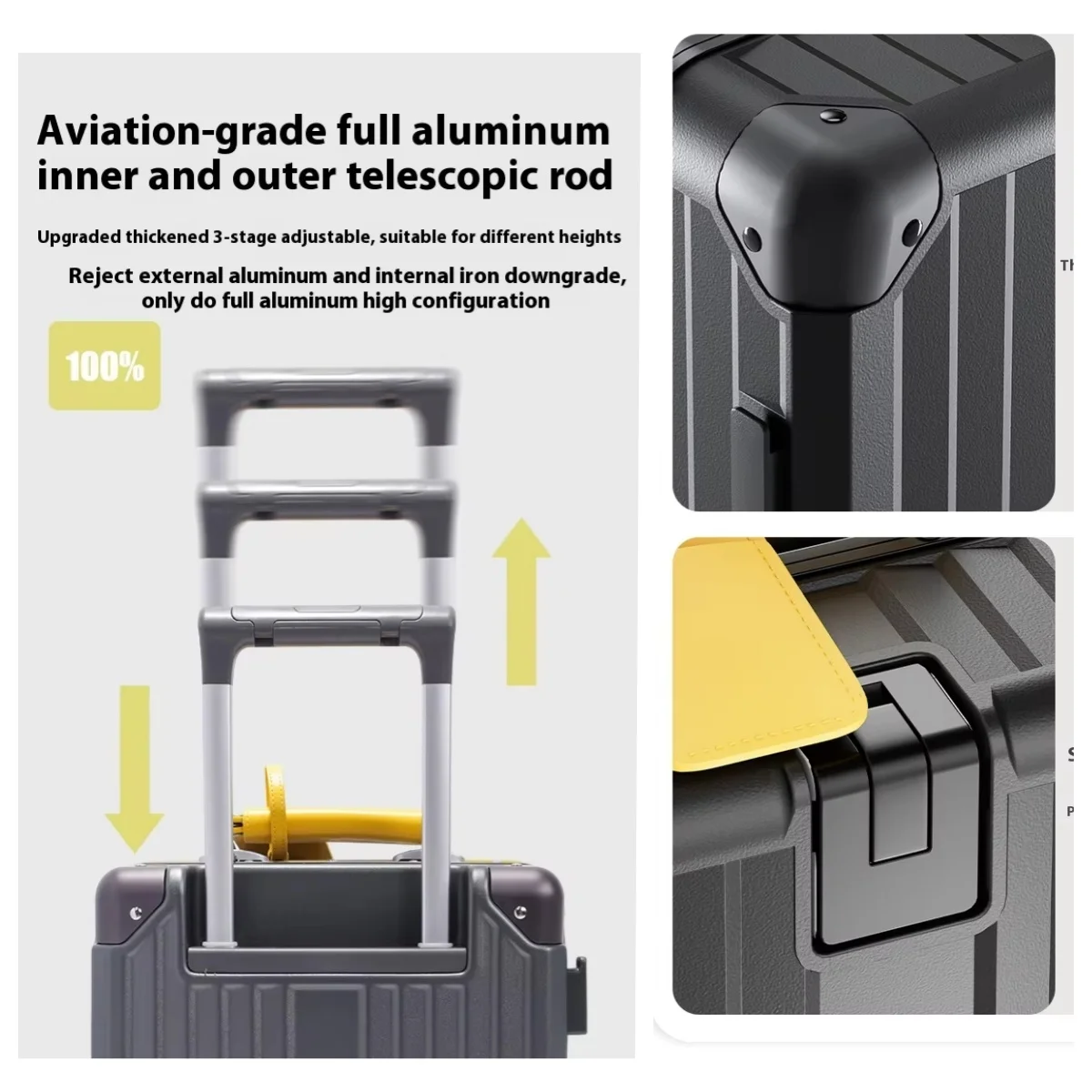 14 inçlik, TSA kilitli, alümin - Aluminum Frame Carry On Luggage incelemesi ve fiyatı
