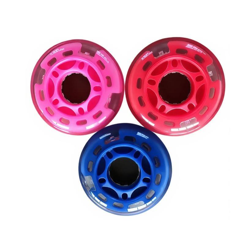 64MM Şeffaf PU Işıklı Kaykay T - Silent Replacement Luggage Wheels incelemesi ve fiyatı