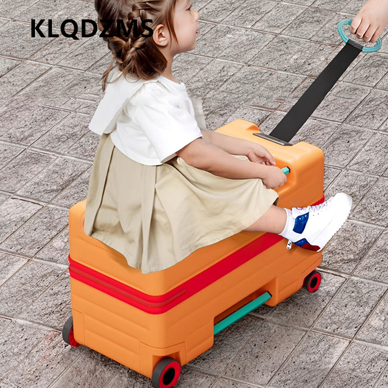 KLQDZMS Oturma ve Binme Bagajı - Spinner Wheel Rolling Suitcase 20 Inch incelemesi ve fiyatı