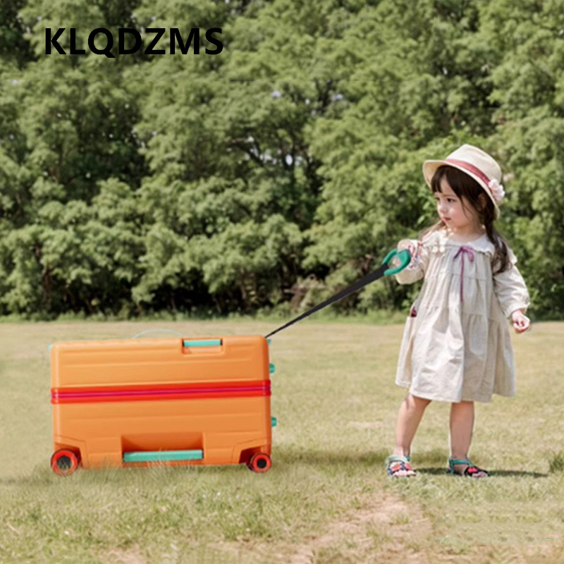 KLQDZMS Oturma ve Binme Bagajı - Spinner Wheel Rolling Suitcase 20 Inch incelemesi ve fiyatı