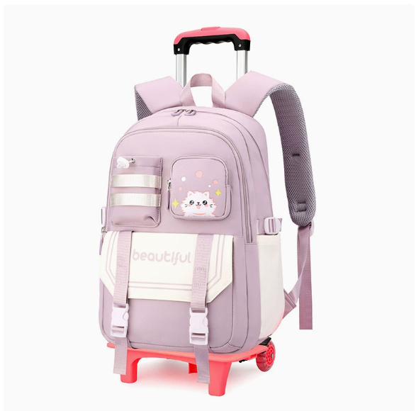 Çocuklar için okul sırt çantas - Foldable Rolling Luggage Bag incelemesi ve fiyatı