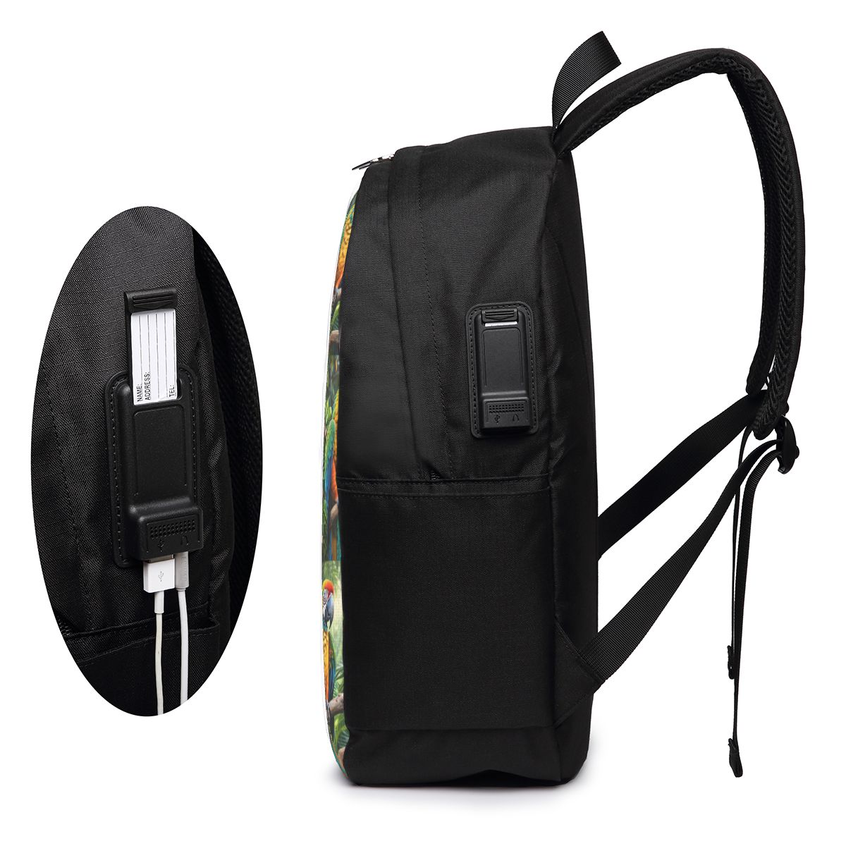 Sevimli Amerika Papağanı Papağ - Backpacks incelemesi ve fiyatı