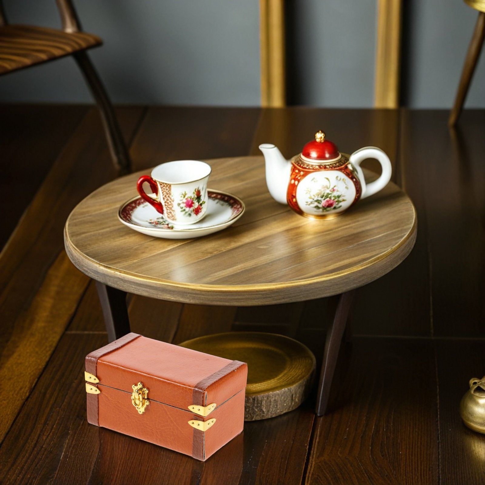 Minyatür Vintage Valiz, Retro  - Retro Vintage Trunk Suitcase incelemesi ve fiyatı