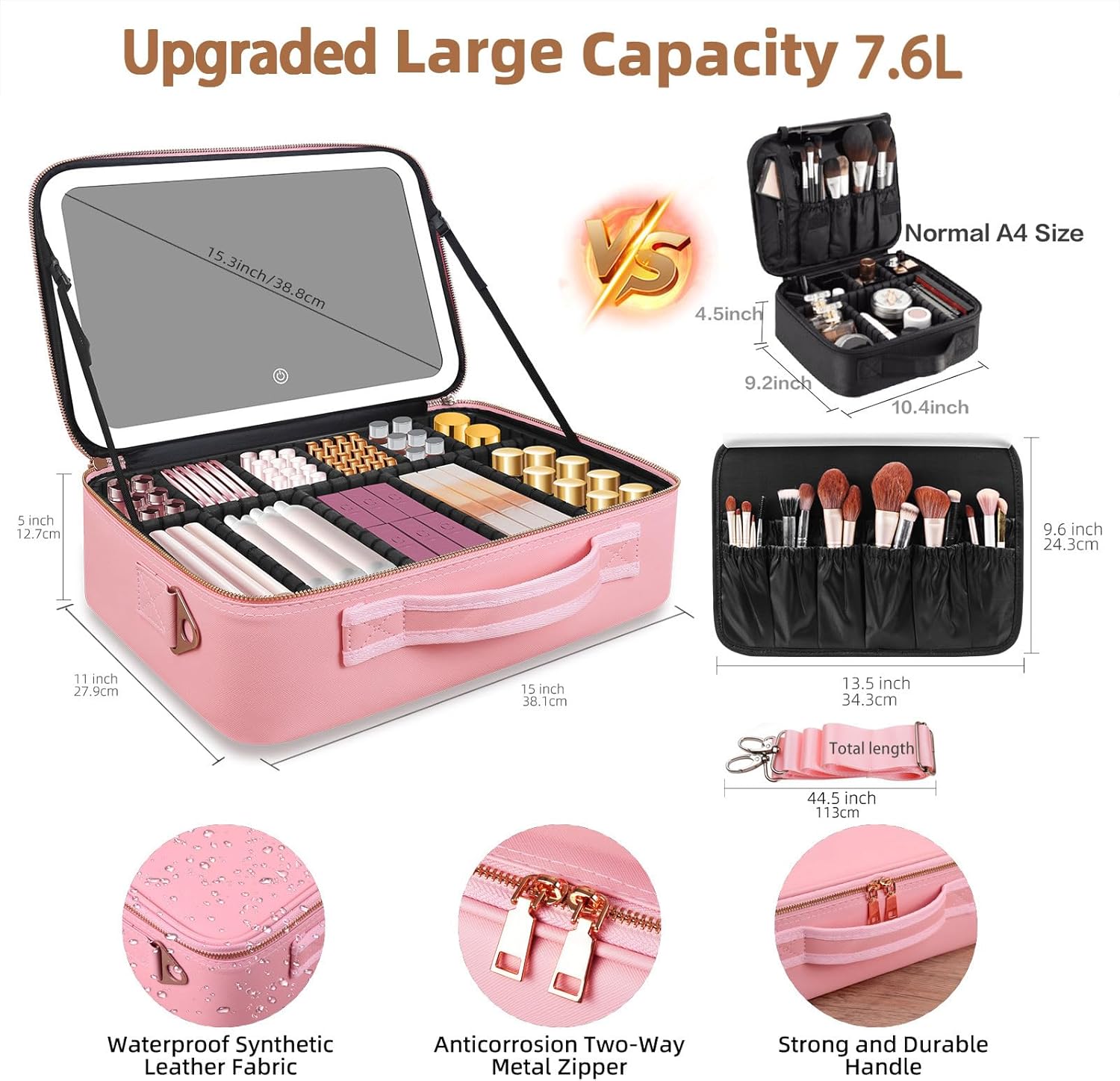 Büyük Kapasiteli Makyaj Çantas - Cosmetic Bags incelemesi ve fiyatı